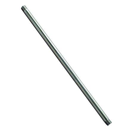 WESTBRASS 1/2" x 12" IPS pipe nipple D12112-26